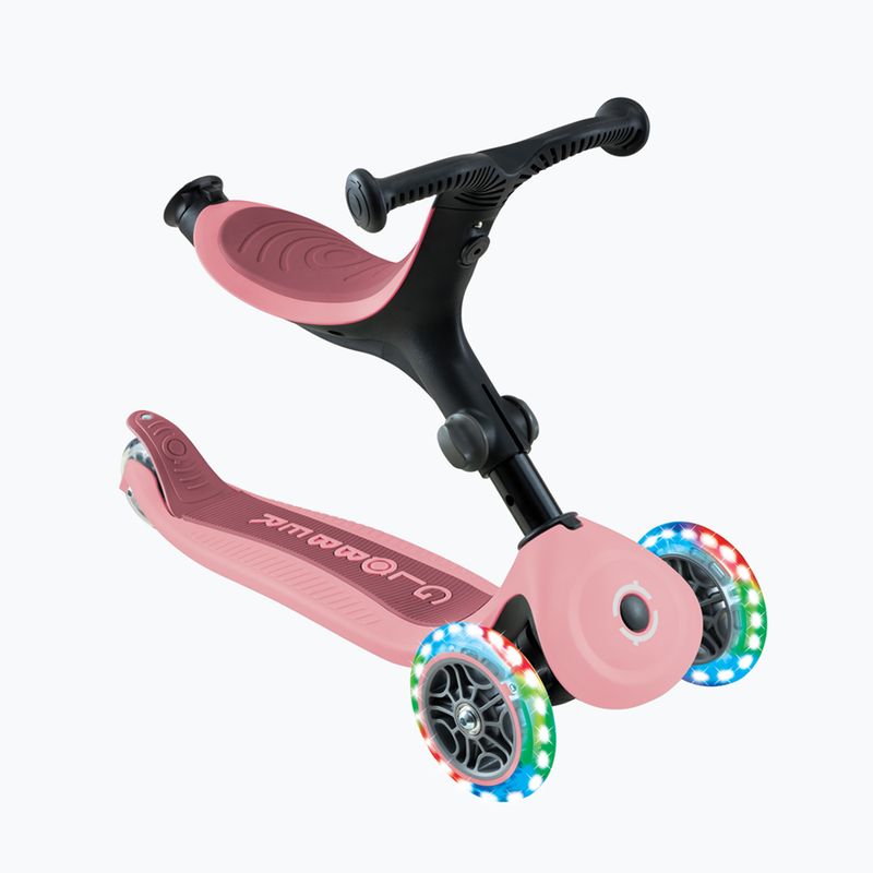 Kinderdreirad-Tretroller Globber Go.Up Active Lights 360 pink 4