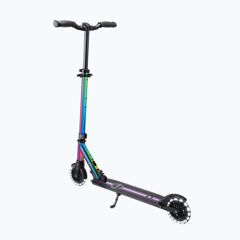 Globber Flow Element Lights neo chrom Kinderroller 3