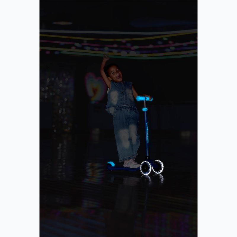 Kinderdreirad-Tretroller Globber Primo Plus Glow Lights petrol blue 16