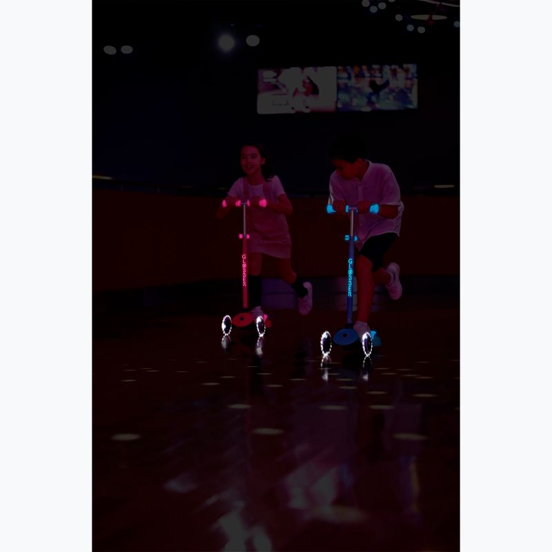 Kinderdreirad-Tretroller Globber Primo Plus Glow Lights coral pink 16