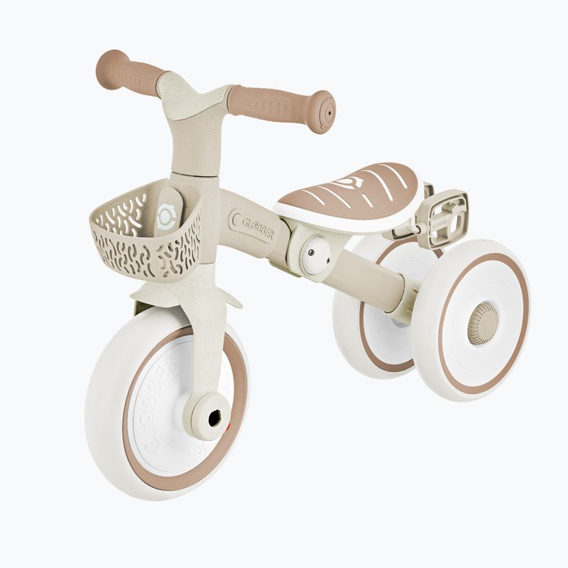 Dreirädriges Laufrad Globber Learning Trike 2w1 Plus Ecologic coconut 4
