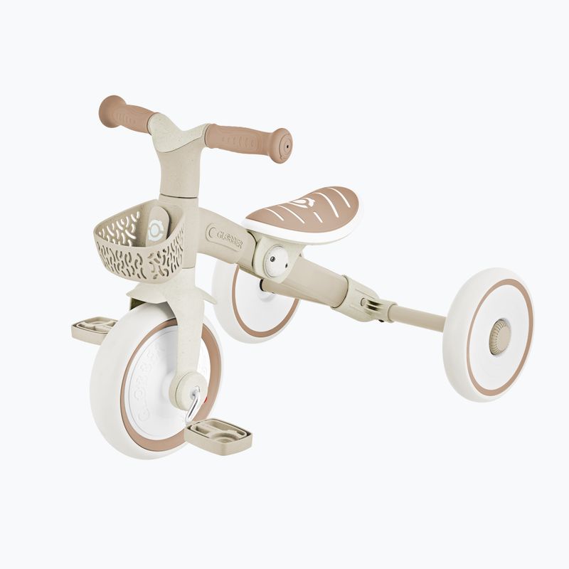 Dreirädriges Laufrad Globber Learning Trike 2w1 Plus Ecologic coconut 5