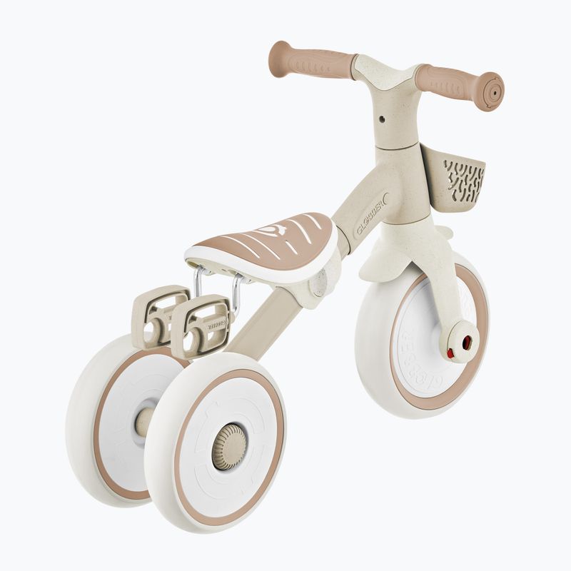 Dreirädriges Laufrad Globber Learning Trike 2w1 Plus Ecologic coconut 6