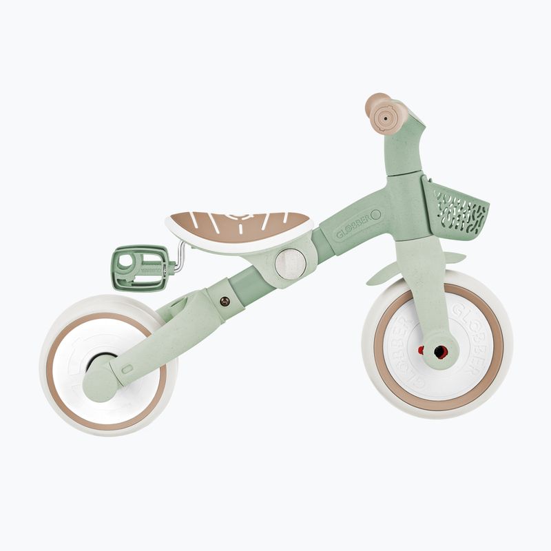 Dreirad-Laufrad mit Schiebestange Globber Learning Trike 2w1 Plus Ecologic pistachio 2