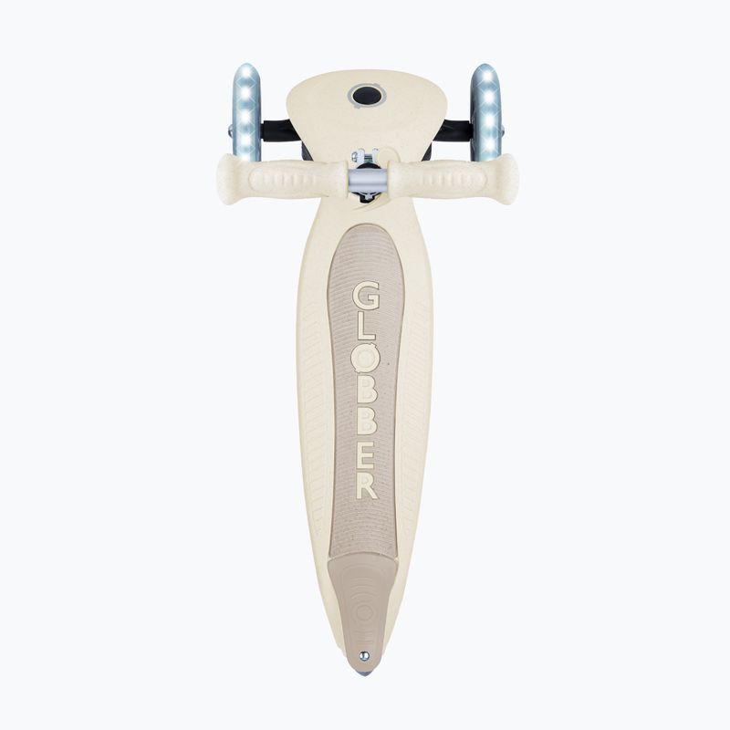 Kinderdreirad-Tretroller Globber Junior Foldable Lights Eco coconut 4