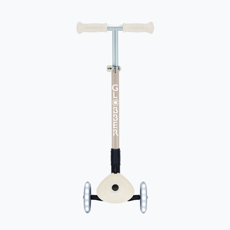 Kinderdreirad-Tretroller Globber Junior Primo Foldable Lights Eco coconut 3