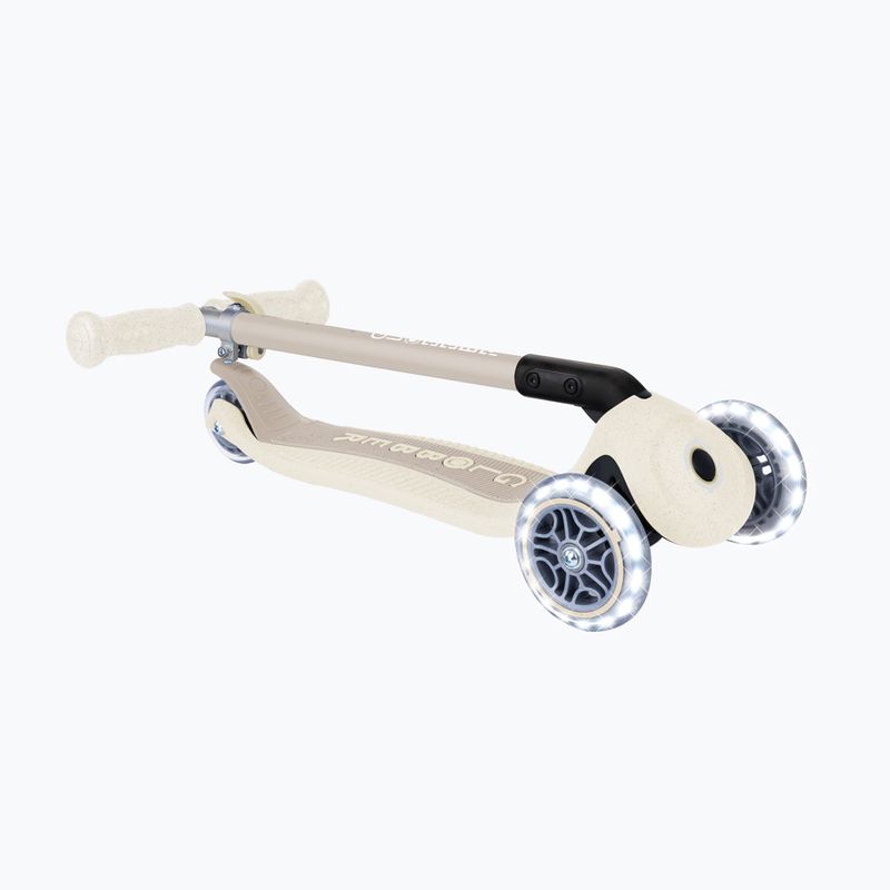 Kinderdreirad-Tretroller Globber Junior Primo Foldable Lights Eco coconut 5