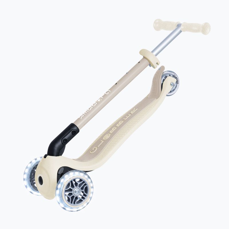 Kinderdreirad-Tretroller Globber Junior Primo Foldable Lights Eco coconut 8
