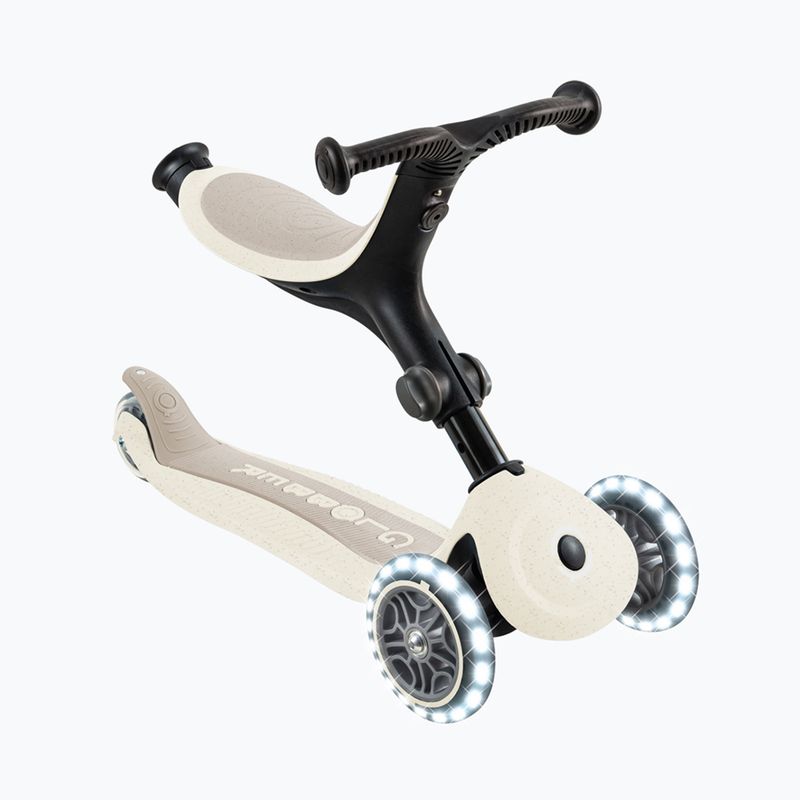 Kinderdreirad-Tretroller Globber Go.Up Active Ecologic Lights coconut 4