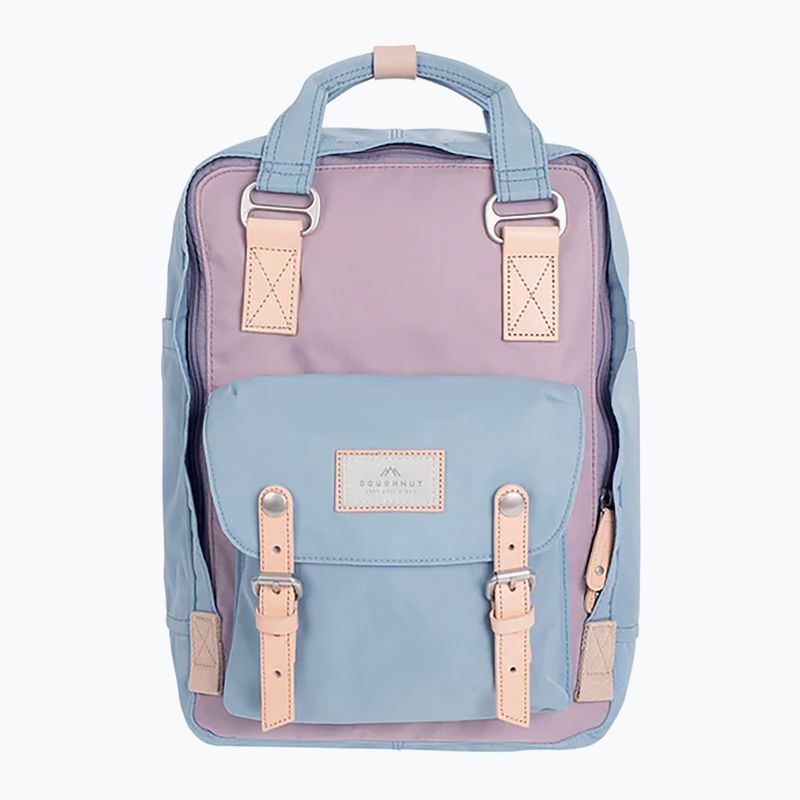 Doughnut Macaroon 16 l lila/hellblau Stadt Rucksack