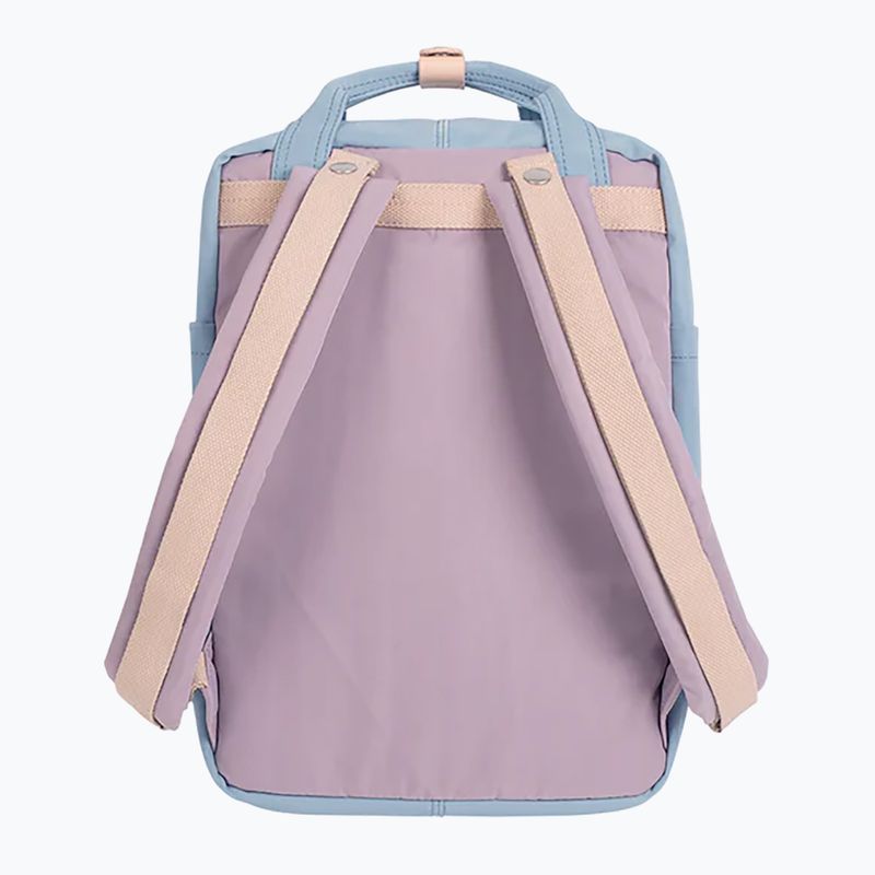 Doughnut Macaroon 16 l lila/hellblau Stadt Rucksack 2