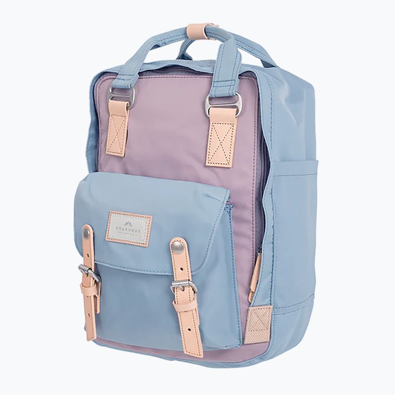 Doughnut Macaroon 16 l lila/hellblau Stadt Rucksack 3