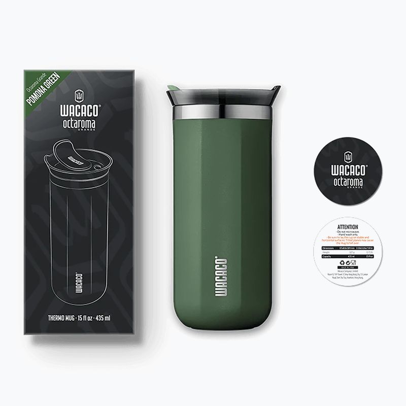 WACACO Octaroma Grande Thermobecher 435 ml pomona grün 2