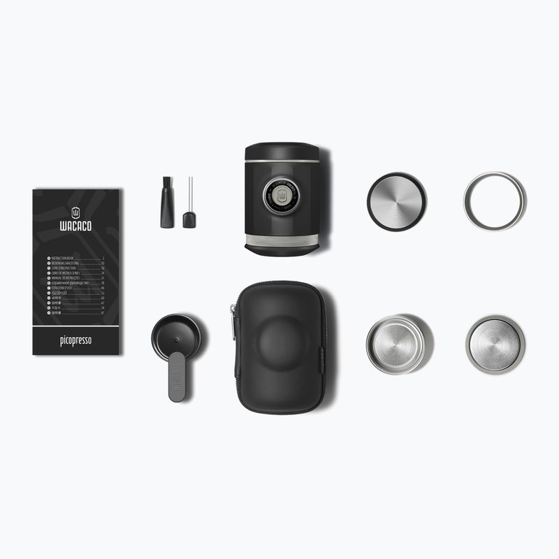 Wacaco Picopresso tragbare Kaffeemaschine 80 ml schwarz 11