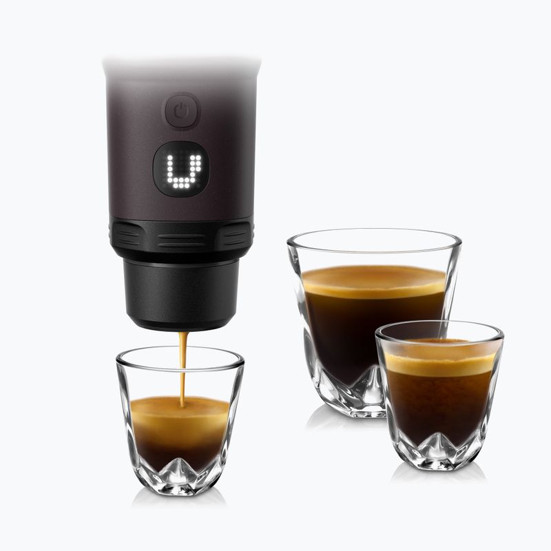 Reise-Kaffeemaschine Wacaco Pixapresso 120 ml dark burgundy 12