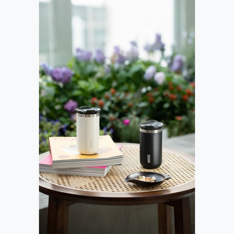 Thermobecher WACACO Octaroma Lungo 300 ml onyx black 5