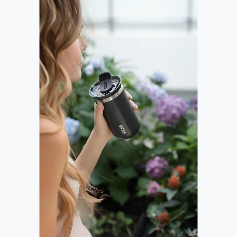 Thermobecher WACACO Octaroma Lungo 300 ml onyx black 6
