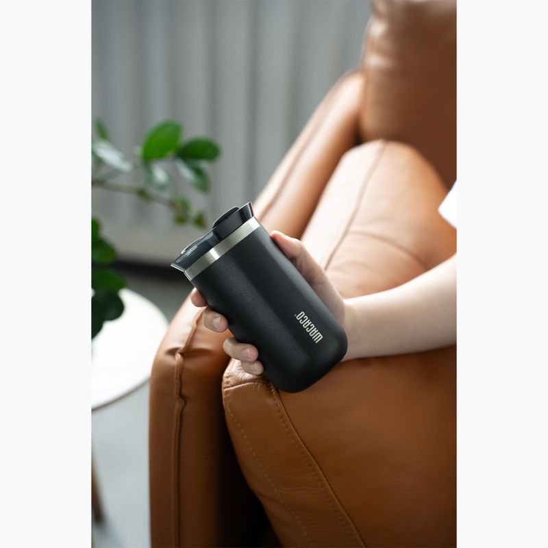 Thermobecher WACACO Octaroma Lungo 300 ml onyx black 7