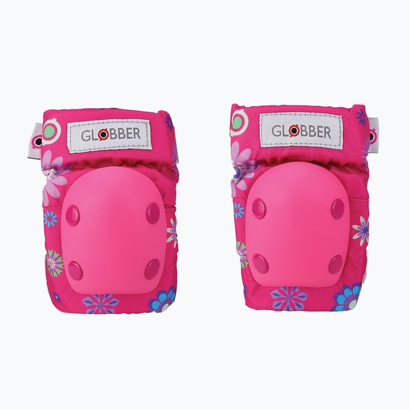 Globber Toddler tief rosa/Blumen Babyschützer-Set 2