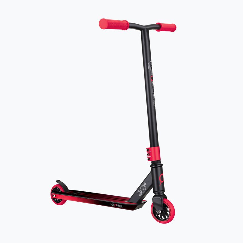 Globber Stunt GS 360 schwarz/rot Kinder-Freestyle-Roller
