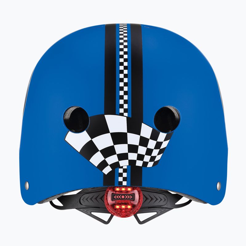 Kinderhelm Globber Elite Lights navy blue racing 4