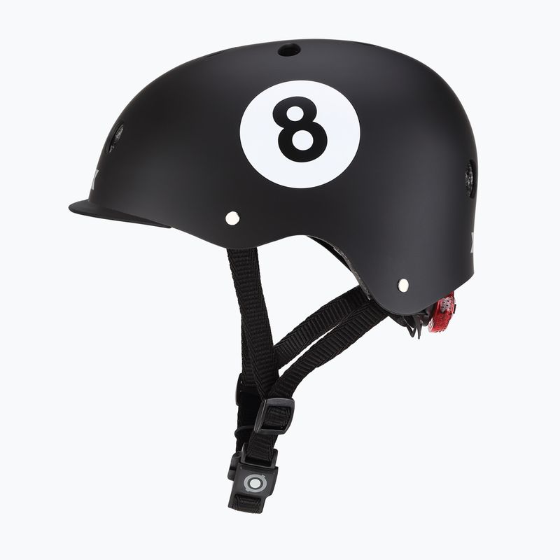 Kinderhelm Globber Elite Lights black 8 ball 3