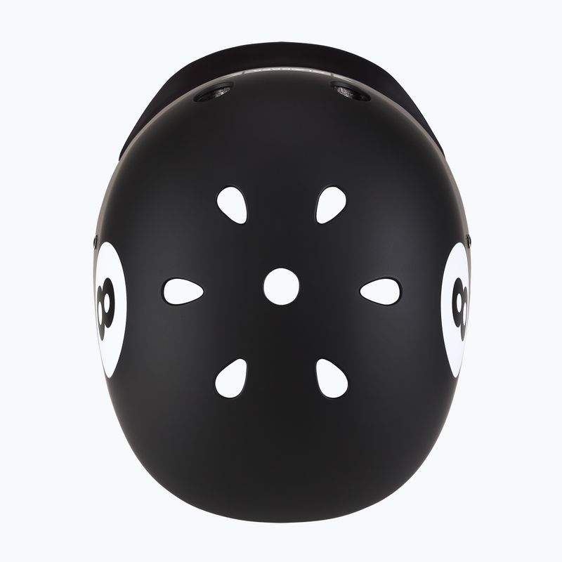 Kinderhelm Globber Elite Lights black 8 ball 6