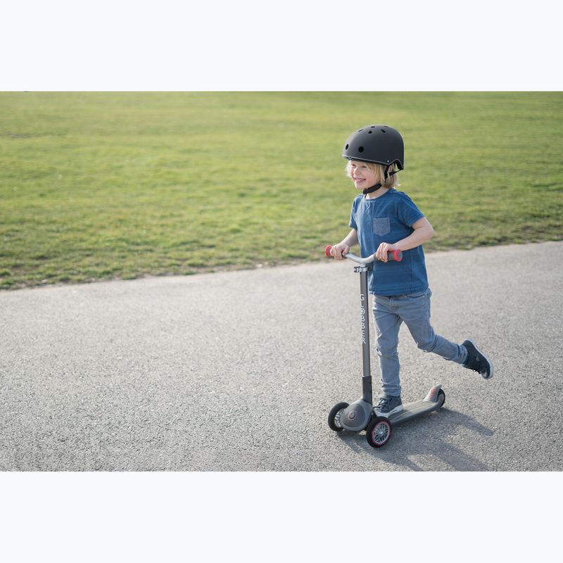 Kinderhelm Globber Elite Lights black 8 ball 9