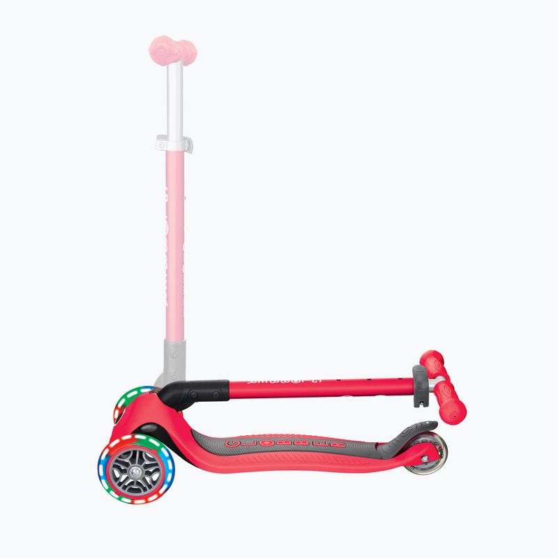 Globber Primo Foldable Lights rot Kinder-Dreirad-Roller 7