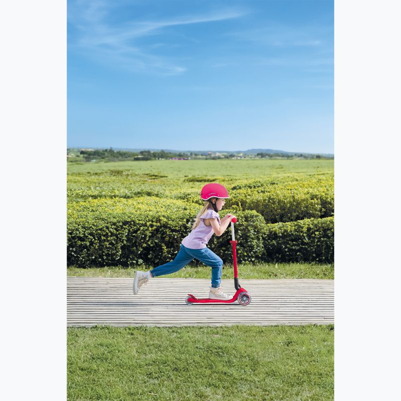 Globber Primo Foldable Lights rot Kinder-Dreirad-Roller 10