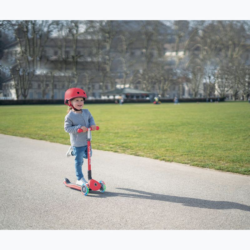 Globber Primo Foldable Lights rot Kinder-Dreirad-Roller 11