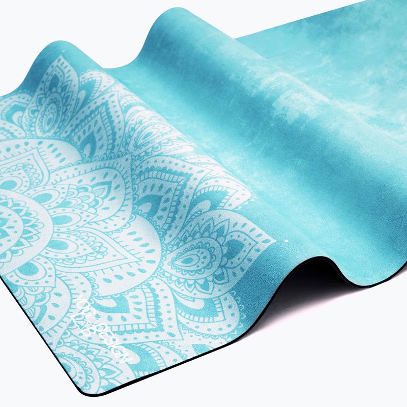 Yoga Design Lab Combo Yoga Reisematte 1 5 mm blau Mandala Türkis 6