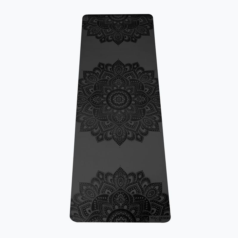 Yoga Design Lab Infinity Yogamatte 5 mm schwarz Mandala Charcoal