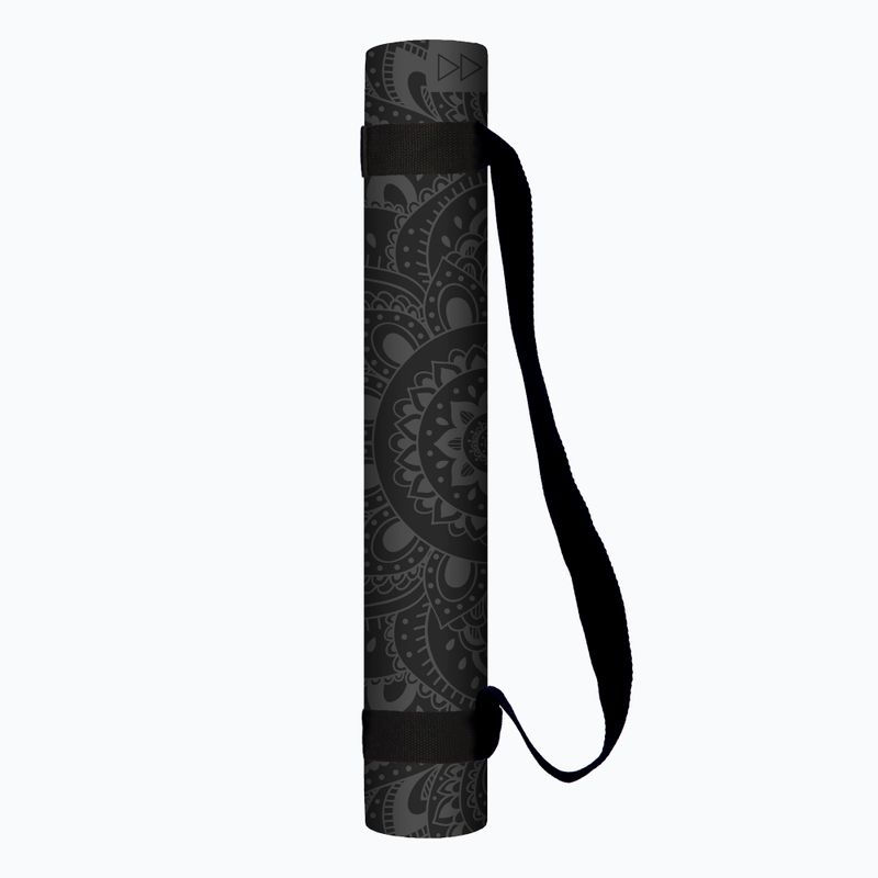 Yoga Design Lab Infinity Yogamatte 5 mm schwarz Mandala Charcoal 4