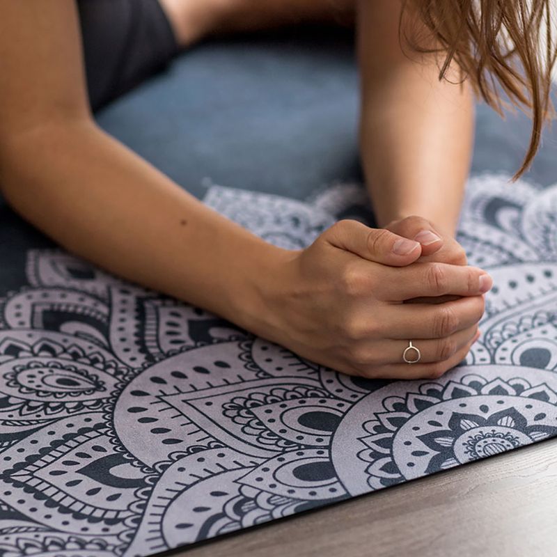 Yoga Design Lab Combo Yogamatte 3 5 mm marineblau Mandala Sapphire 6