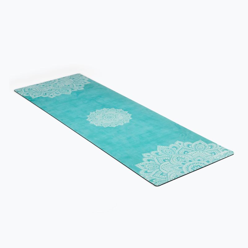Yoga Design Lab Combo Yogamatte 5,5 mm blau Mandala Türkis