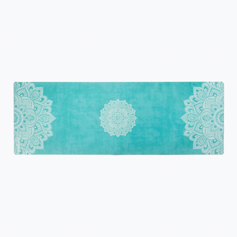 Yoga Design Lab Combo Yogamatte 5,5 mm blau Mandala Türkis 2