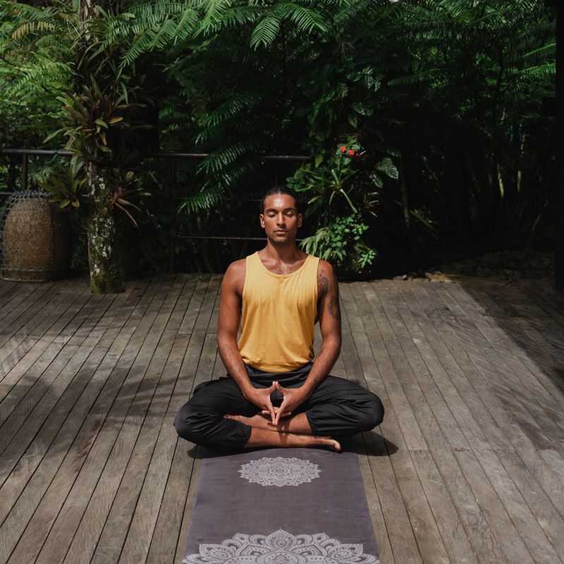 Yoga Design Lab Combo Yogamatte 5 5 mm schwarz Mandala Black 5