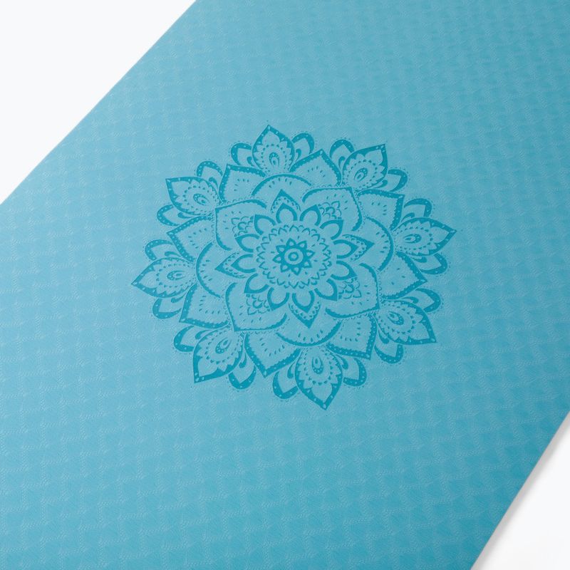 Yoga Design Lab Flow Pure 6 mm blau Mandala Aqua Yogamatte 4