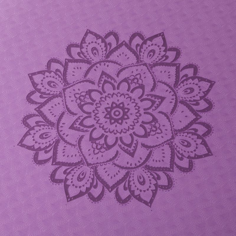 Yoga Design Lab Flow Pure 6 mm lila Mandala Lavendel Yogamatte 4