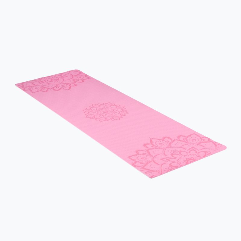 Yoga Design Lab Flow Pure 6 mm rosa Mandala Rose Yogamatte
