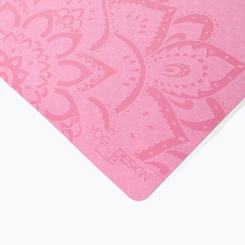 Yoga Design Lab Flow Pure 6 mm rosa Mandala Rose Yogamatte 3