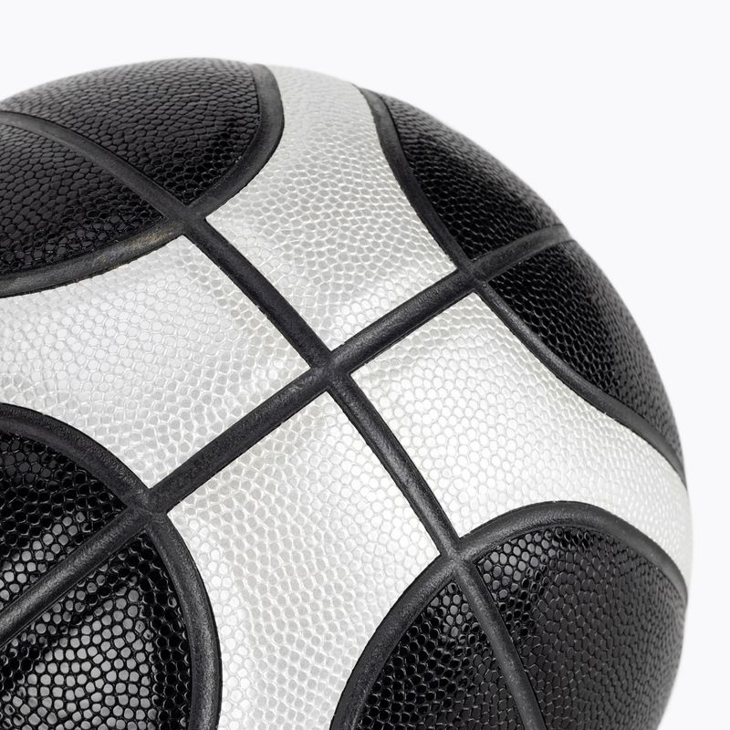 Molten Basketball B6D3500-KS schwarz/silber Größe 6