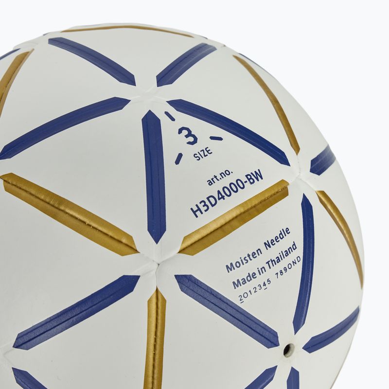 Handball Molten H3D4000-BW d60 IHF blue/white Größe 3 3