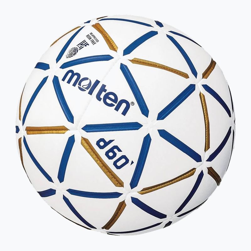Handball Molten H1D4000-BW d60 IHF white Größe 1 2