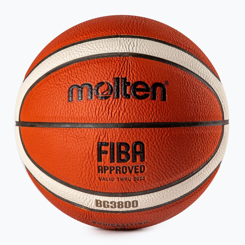 Molten Basketball B7G3800 FIBA orange Größe 7