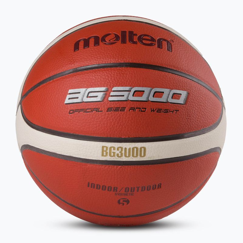 Molten Basketball B7G3000 braun Größe 7