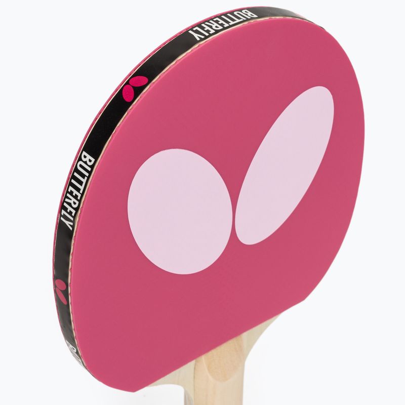 Tischtennisschläger Butterfly Logo pink 6