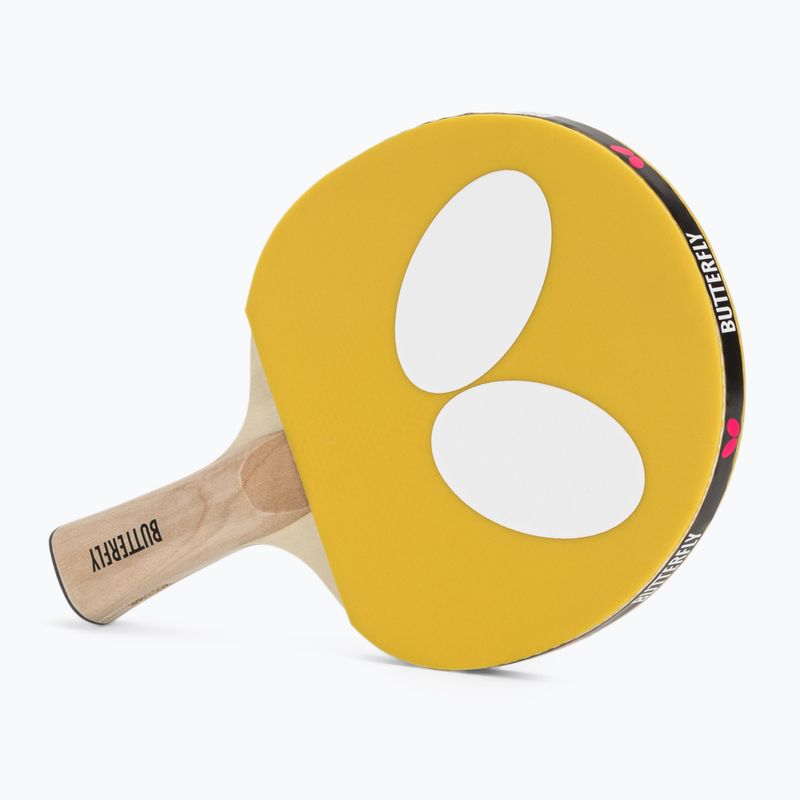 Tischtennisschläger Butterfly Logo yellow 3