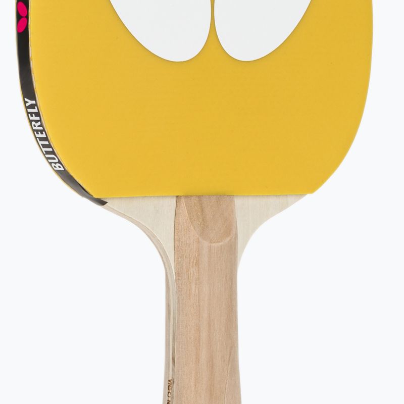 Tischtennisschläger Butterfly Logo yellow 5